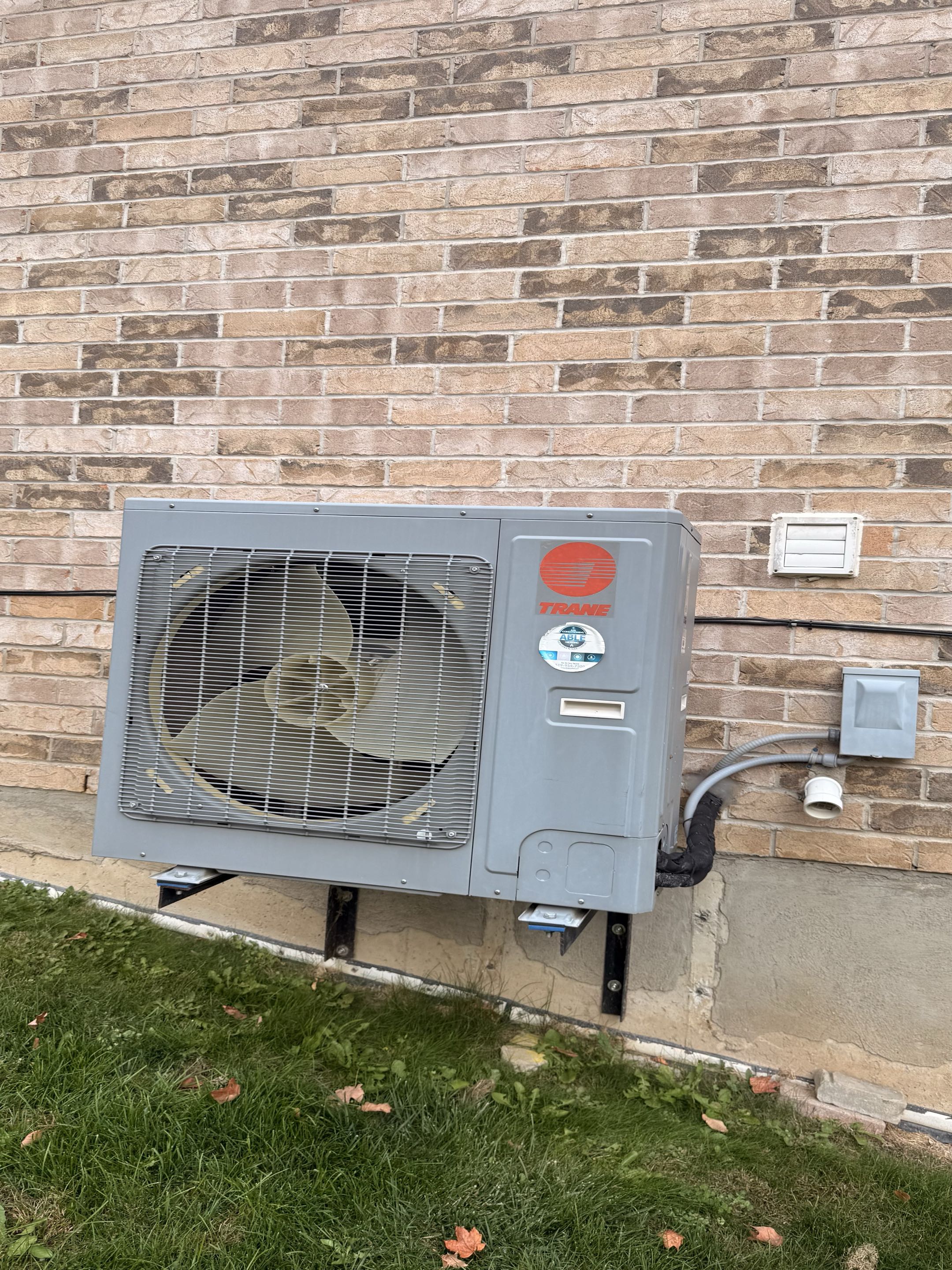 Completed a furnace and heat pump tune-up. Checked system operation, gas pressures, combustion readings, electrical readings, and temperature differences. Replaced a dirty air filter and recommended blower wheel cleaning next year due to dust buildup. Both systems were operating normally at the end of the visit.