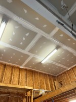 Garner, NC - Removed ballast, rewired light and install ballast bypass LED tubes Garner, NC - Removed ballast, rewired light and install ballast bypass LED tubes