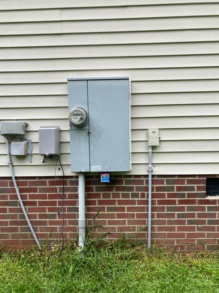 Installed whole house surge protection Installed whole house surge protection