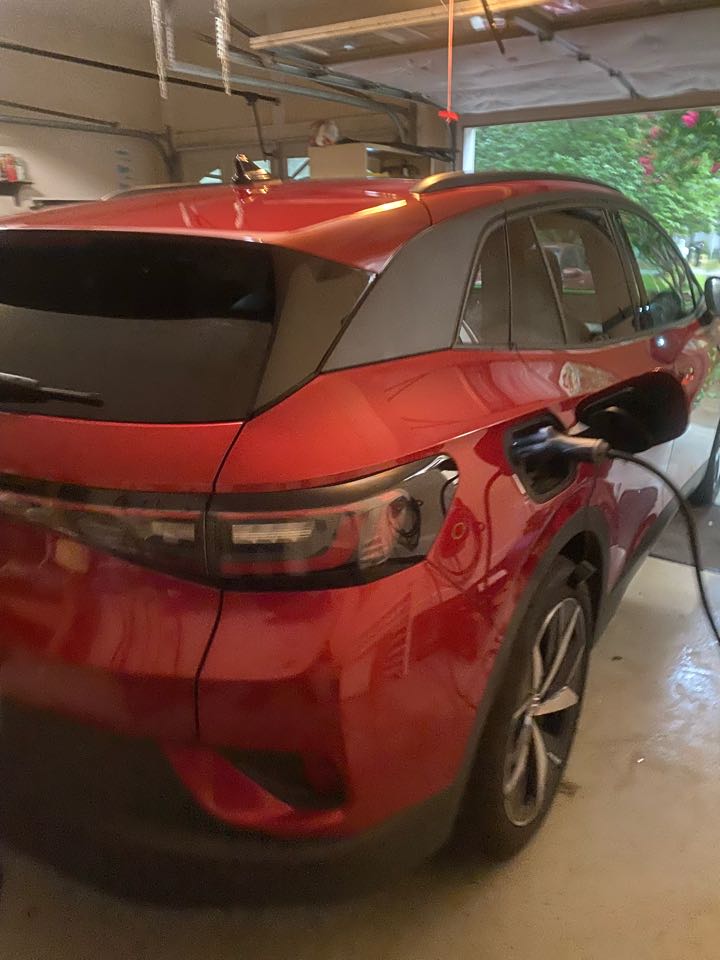Installed car charger Installed car charger