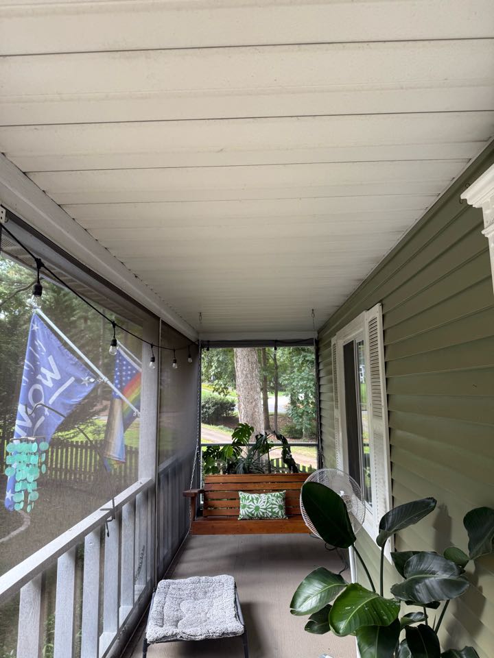 Looked over options for adding ceiling fans Looked over options for adding ceiling fans