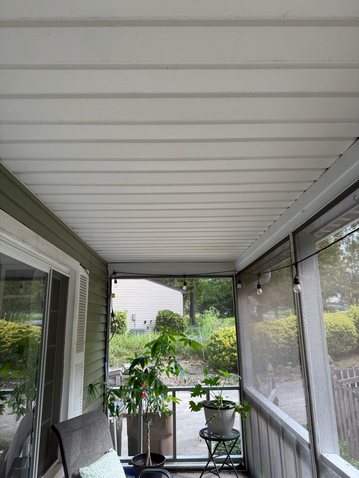 Looked over options for adding ceiling fans Looked over options for adding ceiling fans