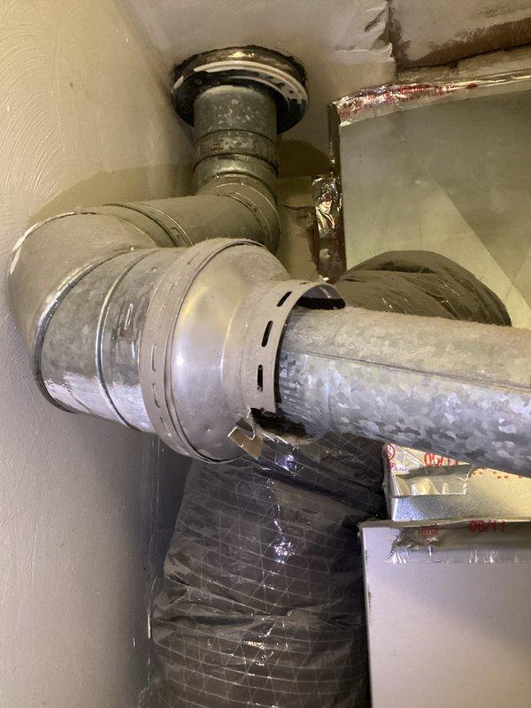 Conducted water heater estimate for client reporting pilot light failure and leaking issues. Inspected existing plumbing configuration, including copper piping, P-trap assembly, and ventilation ductwork. Client has home warranty coverage through Consumers Plan, which was previously unable to resolve the reported issues.