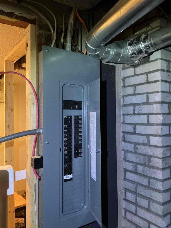 Successfully completed a 200A electrical service upgrade, including panel replacement in the utility area. Coordinated with the utility company for power disconnection and reconnection, obtained necessary electrical permit (PE26-07-031), and scheduled inspection with the municipal authority. All work was performed to code with proper notification to customer regarding temporary power interruption.