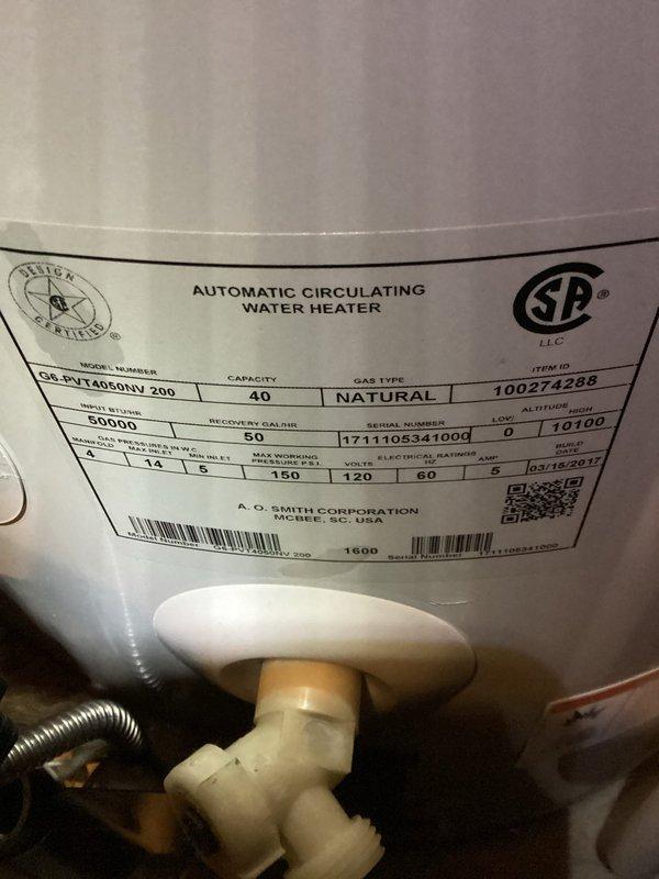Completed annual heating maintenance service on a 7-year-old EnergiAir furnace and Aprilaire humidifier. Performed standard tune-up procedures on both units, which were found to be operating within normal parameters. System includes an A.O. Smith 40-gallon water heater (Model G6-PVT40500V) that was visually inspected during the service visit.
