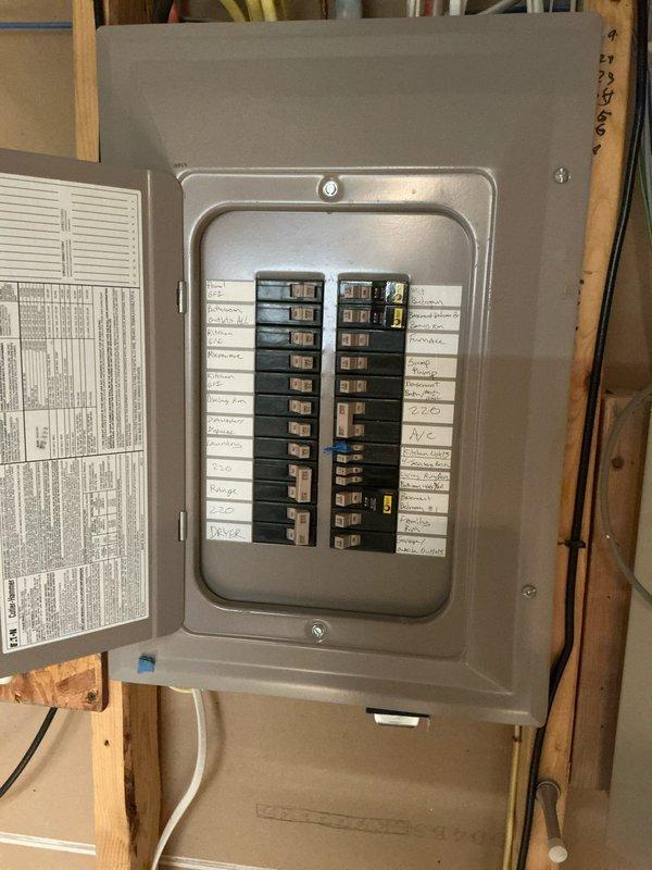 Performed complimentary furnace tune-up on 21-year-old Carrier system with failed heat exchanger. Documented water heater installation and electrical panel for replacement estimate. Customer notified of critical safety issue requiring system replacement.
