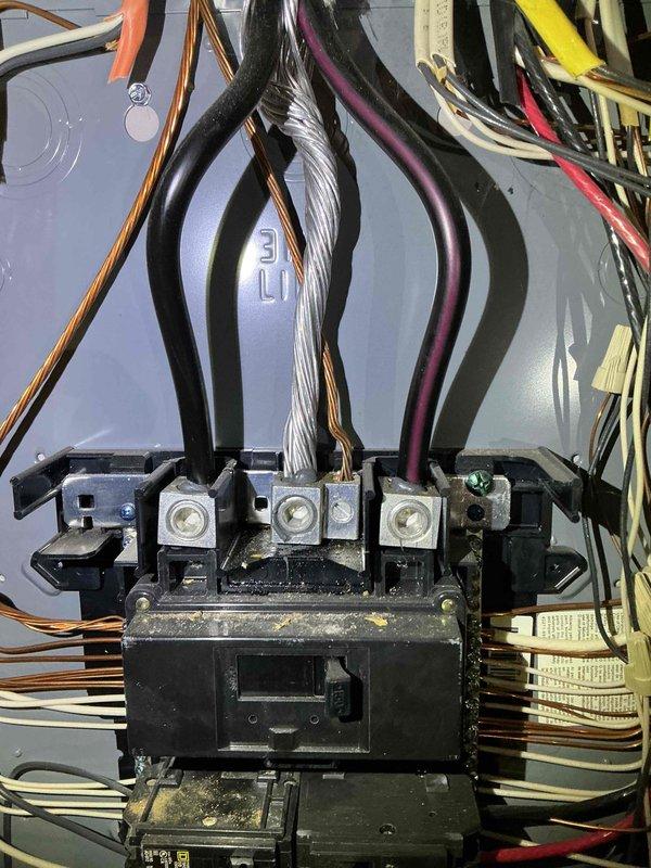 Replaced customer's ceiling fan with new unit and installed recessed outlet in wall for electronic calendar, allowing for concealed cord management. Inspected electrical panel during service to ensure proper circuit connections and load capacity for the new installations.