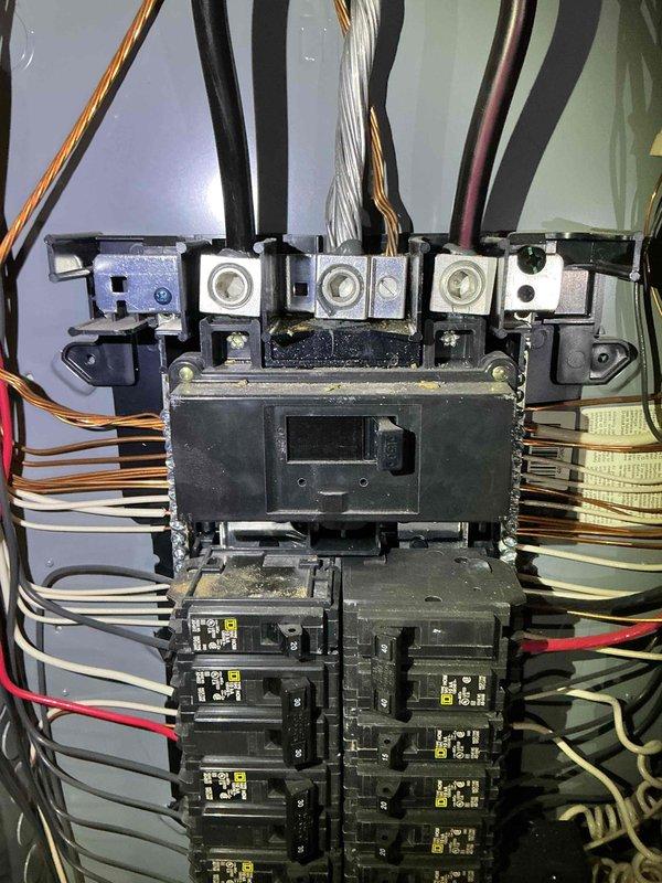 Replaced customer's ceiling fan with new unit and installed recessed outlet in wall for electronic calendar, allowing for concealed cord management. Inspected electrical panel during service to ensure proper circuit connections and load capacity for the new installations.