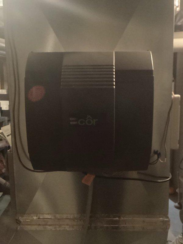 Diagnosed furnace heating issue by inspecting the control board, which showed illuminated fault indicator. Identified failed ignition sequence as the root cause. Reset system and verified proper operation through complete heating cycle.