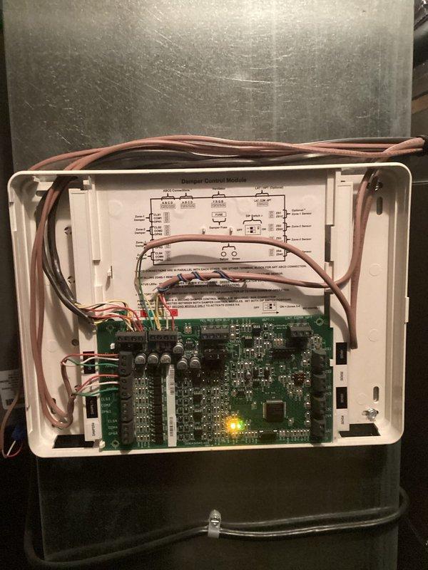 Diagnosed furnace heating issue by inspecting the control board, which showed illuminated fault indicator. Identified failed ignition sequence as the root cause. Reset system and verified proper operation through complete heating cycle.