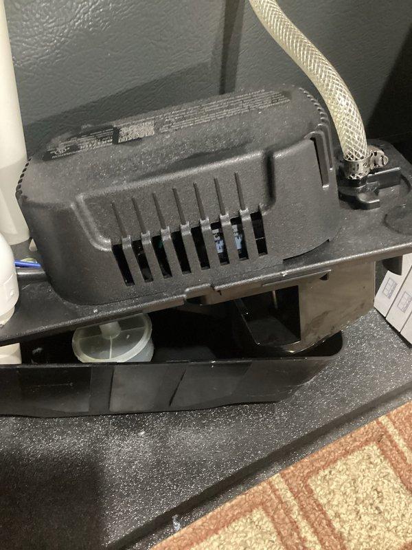 Performed annual heating maintenance on EnergiAir WT 08-2035 furnace. Inspected and verified proper operation of condensate pump and THMS320R control unit with all wiring connections secure. Addressed client's questions regarding system operation.