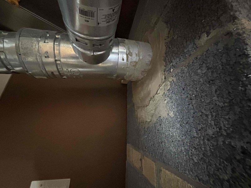 Responded to no heat call for 11-year-old EnergiAir furnace (2014 model). Inspected ductwork system and identified proper installation with no visible damage or deterioration. Verified all connections were secure and system is now functioning correctly.