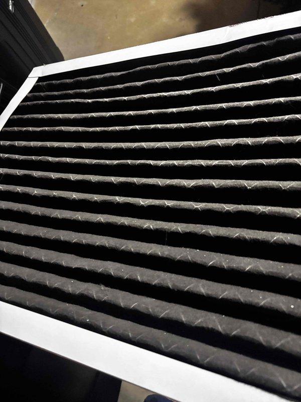 Completed annual furnace and humidifier maintenance service for a 6-year-old GDM system. Inspected and documented condition of air filter, which showed normal dust accumulation and will need replacement soon. Examined ductwork connections and control components, confirming proper installation and function of all system elements. All maintenance performed according to manufacturer specifications.