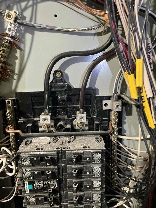 Responded to service call for kitchen electrical issue where only one outlet was functioning. Upon inspection of the electrical panel, identified a faulty 20-amp circuit breaker that was failing to deliver power to multiple kitchen outlets. Replaced the defective breaker, tested all kitchen outlets to confirm proper voltage, and verified circuit integrity throughout the affected area.