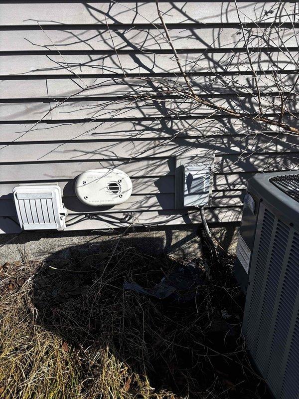 Performed annual heating maintenance on 12-year-old furnace system. Discovered significant debris accumulation in unit compartment requiring thorough cleaning. Noted humidifier not operating on club membership system; inspected exterior components including ventilation and safety devices for proper functionality.