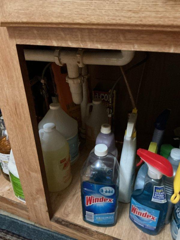 Completed PRP-Repipe installation in customer's property over 3-day period, replacing existing plumbing lines with new PRP piping. Work included accessing plumbing through drop ceiling areas and under-sink cabinets, with all connections properly secured and tested for leaks before completion.