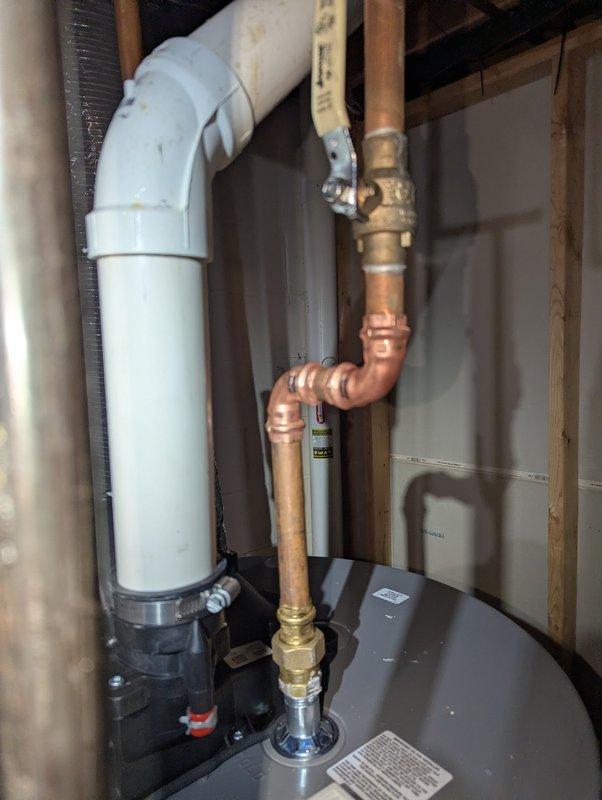 Responded to customer call regarding water heater leaking from the bottom of a 3-year-old Rheem PT Professional unit. Upon inspection, determined source of leak and completed necessary repairs to restore proper operation. Applied appropriate discount as per customer eligibility.