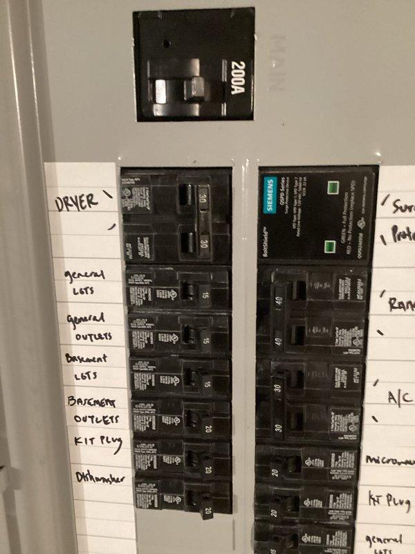 Installed required GFCI receptacle within 25 feet of the new AC unit to comply with inspection correction order. Verified proper connection at the electrical panel, ensuring dedicated circuit protection for the outdoor AC equipment. Documented installation with photos for inspection verification.