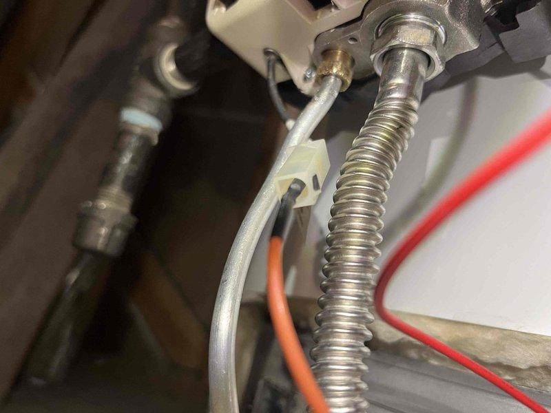 Diagnosed 10-year-old Whirlpool water heater that was non-operational. Inspected gas valve assembly, thermocouple, and electrical connections, finding the thermocouple had failed. Replaced damaged thermocouple, verified proper ignition sequence, and restored water heater to full functionality.