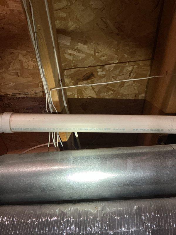 Completed water heater replacement estimate for customer (CWOW). Inspected existing unit in utility room, noting it was approaching end of life with visible wear on connections and tank. Evaluated current plumbing configuration including PVC venting and copper supply lines, and confirmed electrical panel accessibility for potential upgrade. Documented site conditions with photos to provide accurate quote for replacement options.