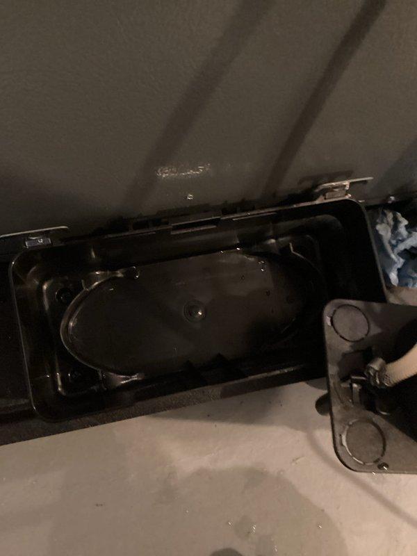 Responded to no heat call for 2025 EnergiAir furnace where temperature remained at 60° despite thermostat setting of 69°. Found condensate drain pan filled with stagnant water and debris causing safety switch activation. Cleared blockage, cleaned pan, and verified proper system operation with heat cycle completion.