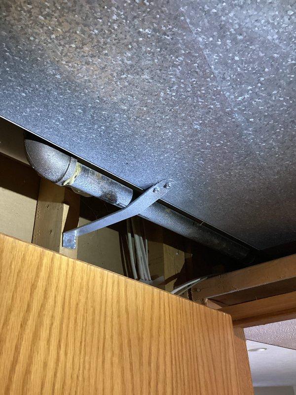 Responded to a gas leak service call in customer's home plumbing system. Inspected the 2020 EnergiAir furnace system which had previously received a temporary fix from DTE. Completed permanent repair of the gas line, ensuring proper connections and sealing at junction points. System tested and confirmed operational with no further leaks detected.