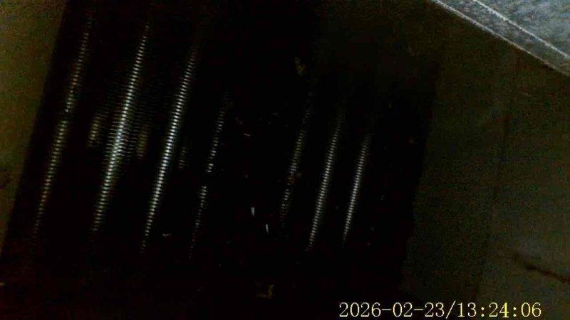 Performed FSTU on 8-year-old furnace, inspecting heat exchanger and components for proper operation. Observed rusty condensate drain pan requiring monitoring and noted minor corrosion on lower metal housing. System is currently operational but recommended annual maintenance to prevent future issues.