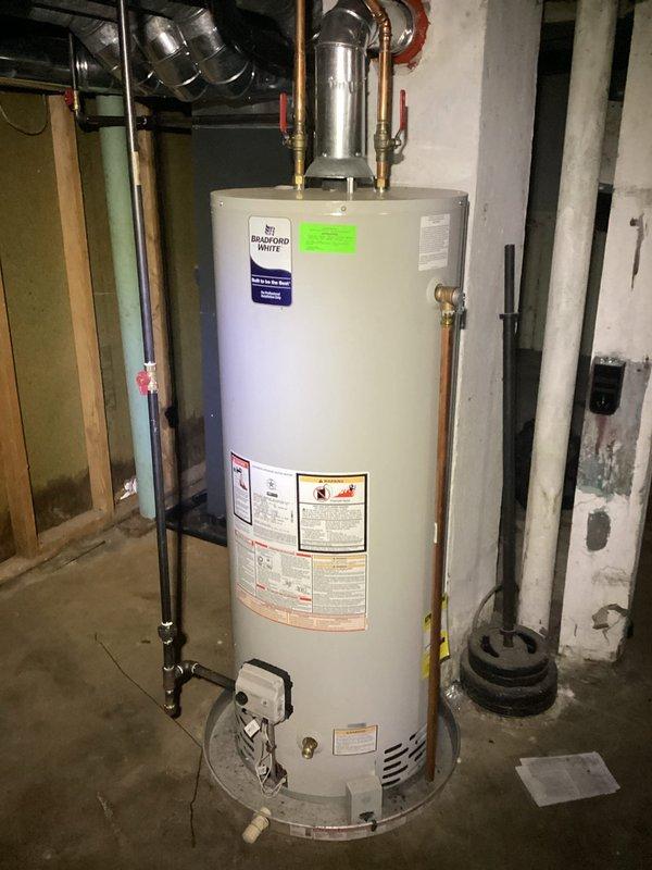 Performed complimentary annual heating maintenance on 1-year-old EnergiAir furnace (model WT 08-2034). Completed full system inspection, including connections to Bradford White water heater and associated ductwork. All components functioning properly with no issues identified.