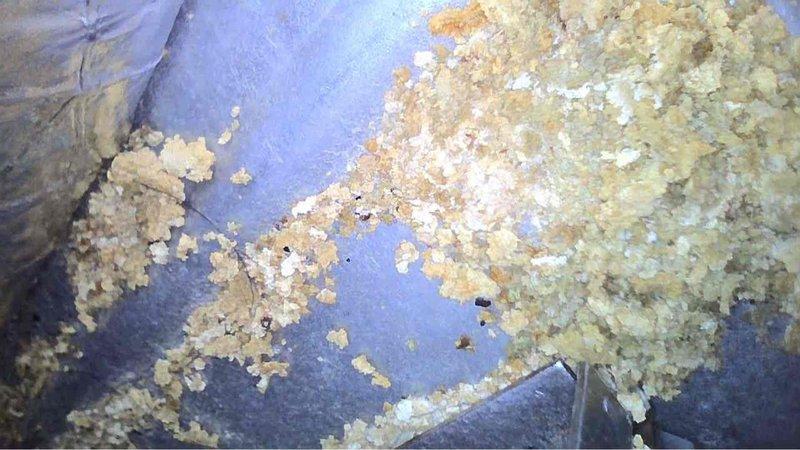 Performed annual heating tune-up on 10-year-old furnace and humidifier. Discovered significant crack in metal component and deteriorating insulation material that requires immediate attention. Documented issues with photos and recommended replacement of damaged parts to prevent system failure.