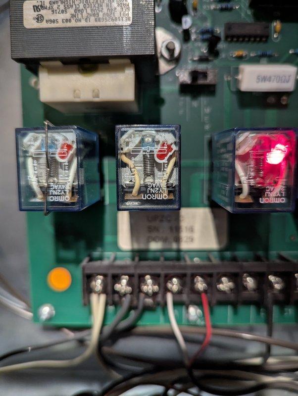 Responded to service call for 15-year-old Burnham boiler that was not heating. Upon inspection of the control board, identified faulty relays on the circuit board that were preventing proper heating cycle initiation. Replaced defective relays, tested system through multiple heating cycles, and verified proper operation with normal temperature rise.