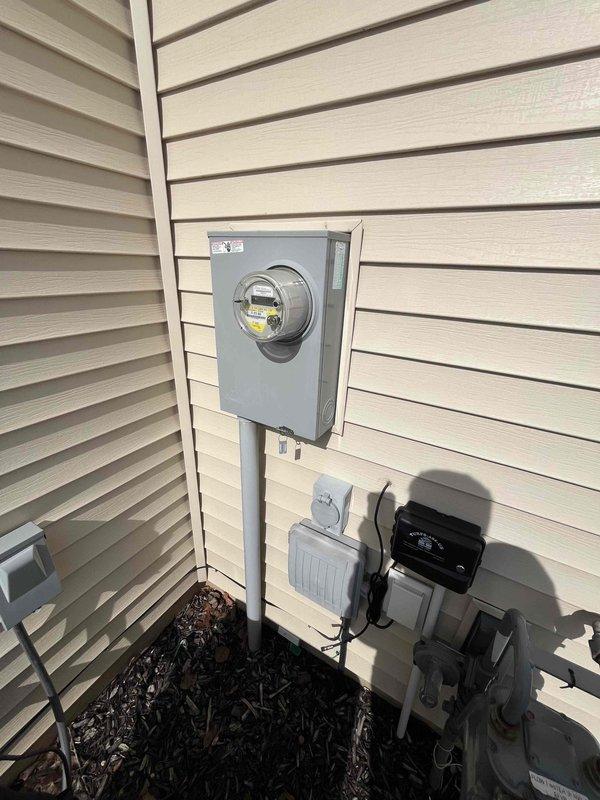 Completed site assessment for Generac generator installation request. Inspected and photographed the main electrical panel, confirming adequate space for transfer switch integration. Examined exterior meter location and surrounding area to determine optimal generator placement. Customer prefers service appointments on Tuesdays or Thursdays.