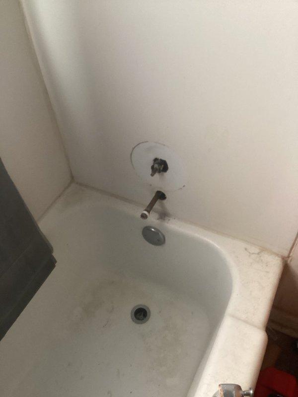 Successfully completed a quoted shower valve replacement, removing the old deteriorated fixture and installing a new valve assembly. The project involved accessing the plumbing through the bathroom wall and reconnecting all supply lines, with final testing confirming proper water flow and no leaks.
