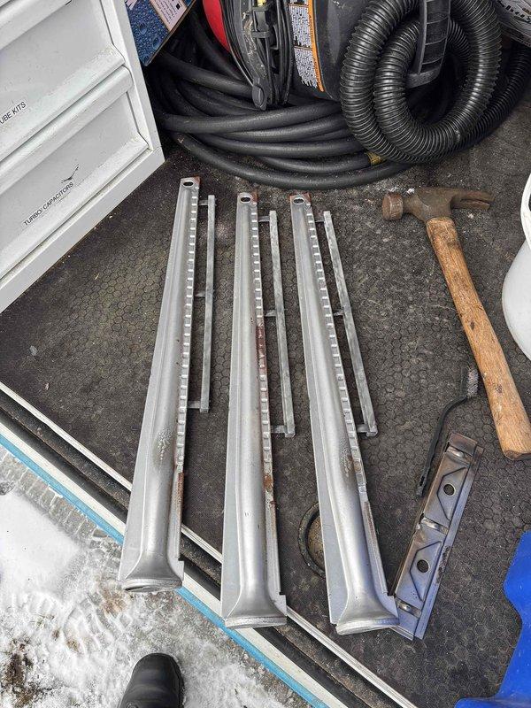 Performed complimentary annual tune-up on 16-year-old furnace. Removed front access panel for thorough inspection of internal components including control boards, wiring connections, and mechanical elements. Examined ductwork and connections, with particular attention to the visible elbow joint and surrounding insulation.