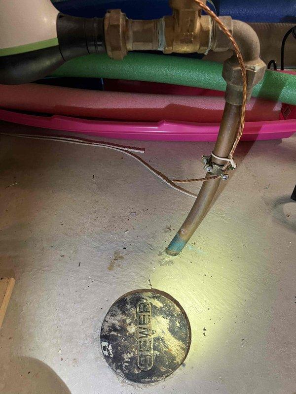 Evaluated the existing backwater valve installation to provide a second opinion on previous plumbing work. Determined that a 4" cap replacement was required for the backwater valve rather than complete replacement of the entire valve assembly. Coordinated with supply house to obtain the necessary replacement part.