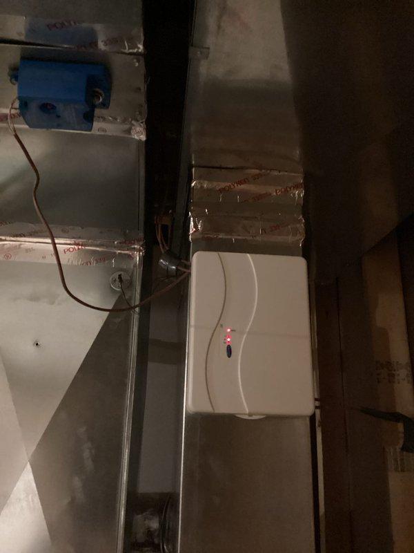 Performed complimentary annual furnace tune-up on 15-year-old Carrier system with humidifier. Inspected control box, wiring connections, and ductwork integrity. System is functioning properly with all components in working order. Recommended continued maintenance to extend equipment lifespan.