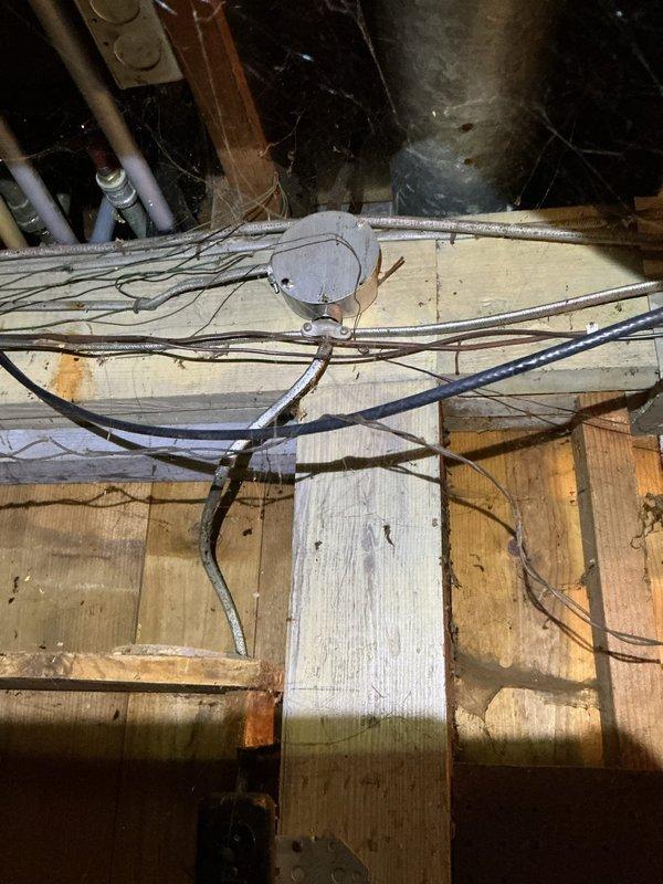 Responded to a service call for two non-functioning outlets after customer plugged in a space heater. Upon inspection of the electrical panel in the basement utility area, identified a tripped circuit breaker. Reset the breaker and tested both outlets, confirming full restoration of power. Advised customer to distribute high-wattage appliances across different circuits to prevent future overloads.