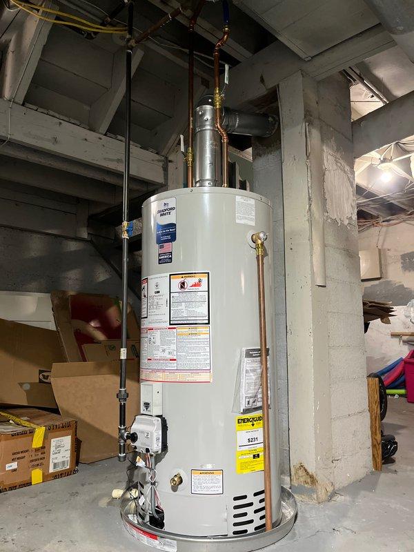 Completed full system replacement including installation of a new high-efficiency furnace, air conditioning unit, and water heater as part of a comprehensive HVAC upgrade. All components were properly connected with appropriate ductwork, PVC venting, and copper plumbing lines. System was fully tested and verified operational with all safety features functioning correctly.