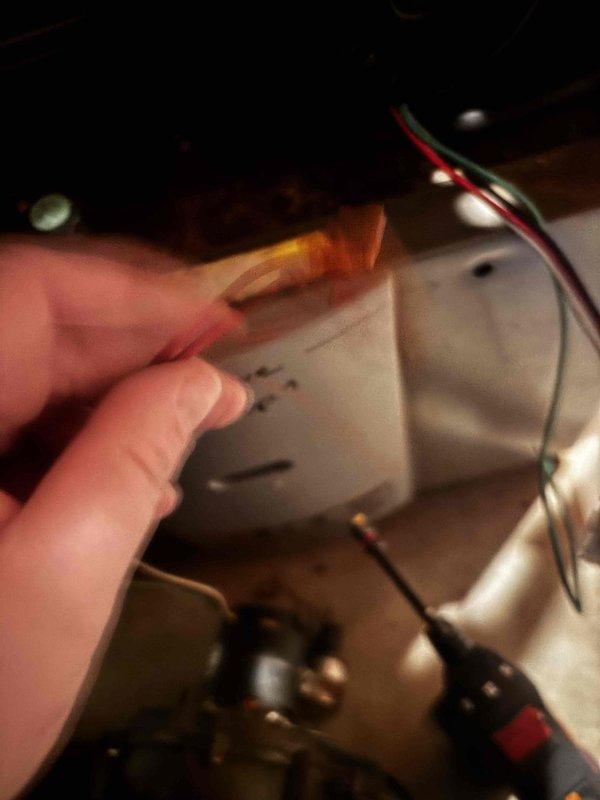 Picked up necessary parts for the quoted repair job involving a furnace inducer motor replacement. Identified significant corrosion on the existing inducer motor assembly with visible oxidation on copper components and rust streaks indicating moisture exposure. Work will continue when technician returns to complete the inducer motor installation as scheduled.