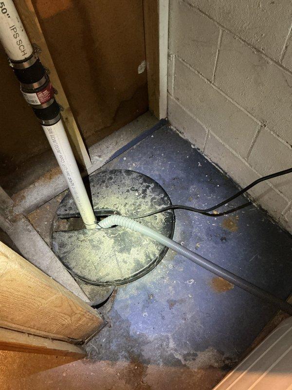 Successfully installed a 40-gallon natural gas water heater (ND 10/10 tall model) in basement utility area. Removed existing utility sink as requested. Ensured proper connection of copper supply lines with appropriate valves and fittings, and verified sump pump drainage system was unaffected by the installation.