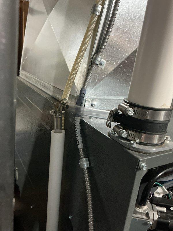 Responded to no-heat call for 2-year-old furnace that would not turn on. Upon inspection of the interior components and mechanical space, discovered fault in ignition system. Cleaned connections, reset system, and verified proper operation with multiple heating cycles.