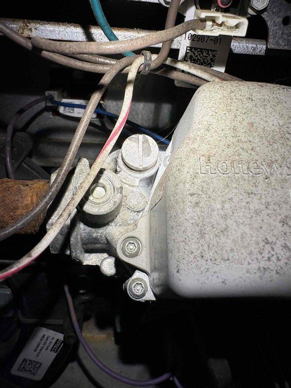 Responded to NH call for 10-year-old furnace not heating. Upon inspection, found faulty gas valve and wiring issues at the control board. Replaced gas valve, restored proper electrical connections, and verified system operation with multiple heating cycles.