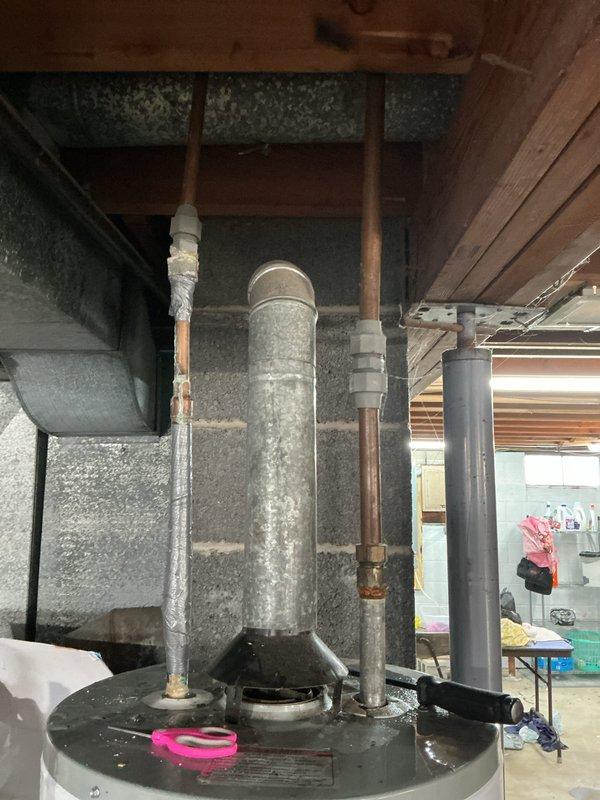 Responded to service call for non-functioning water heater with pilot light ignition failure. Diagnosed and repaired gas control valve issue, which was preventing proper gas flow to pilot assembly. System now operational with stable pilot flame and normal heating function.