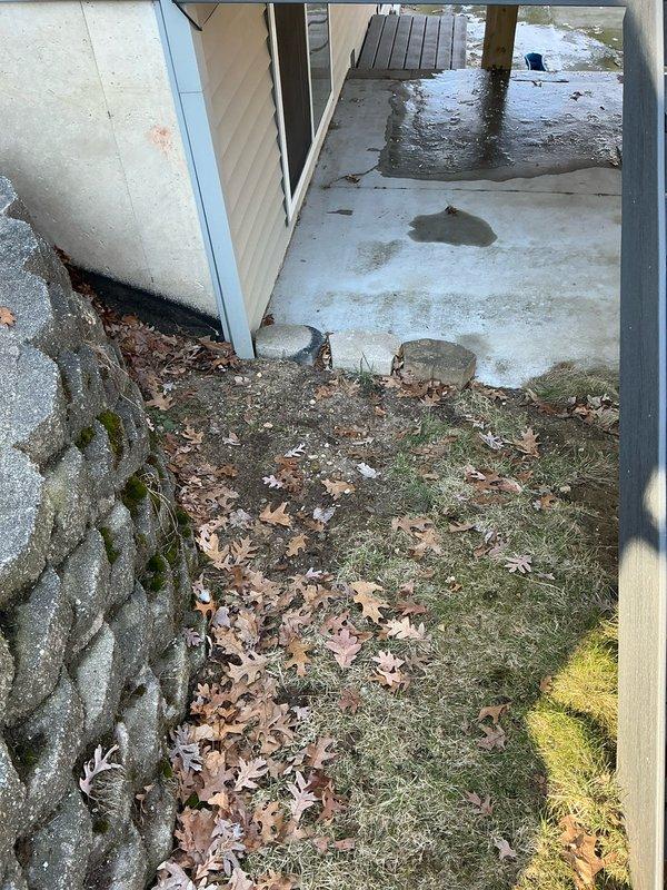 Completed estimate for replacement of 25-year-old furnace and air conditioning system per customer request. Documented existing HVAC equipment in basement mechanical room, including current connections and installation configuration. Also assessed outdoor unit location and surrounding concrete patio area for proper equipment placement considerations.