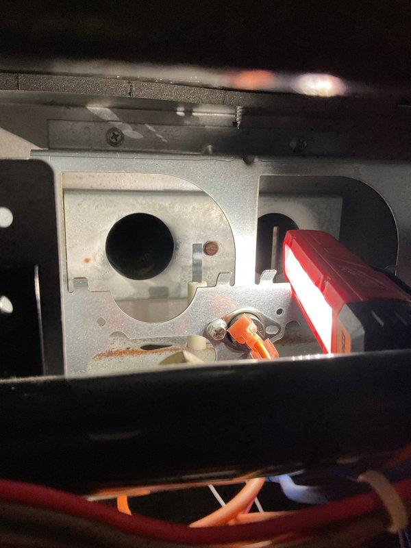 Performed complimentary annual tune-up on 15-year-old Amana furnace. Removed and inspected flame sensor components showing normal oxidation. All electrical connections were checked and secured. System is functioning properly with no issues identified.