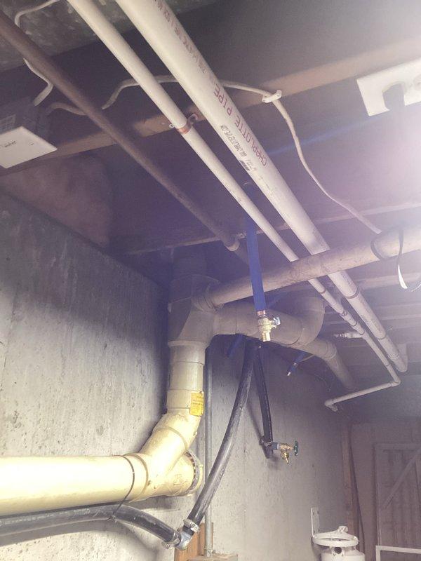 Completed assessment of existing water heater system and plumbing infrastructure to provide quote for water pump water heater replacement. Documented current installation with photos of PVC and copper piping configuration in utility area. Verified eligibility requirements for Consumers Energy rebate program and provided customer with detailed information on potential rebate amounts for the proposed installation.