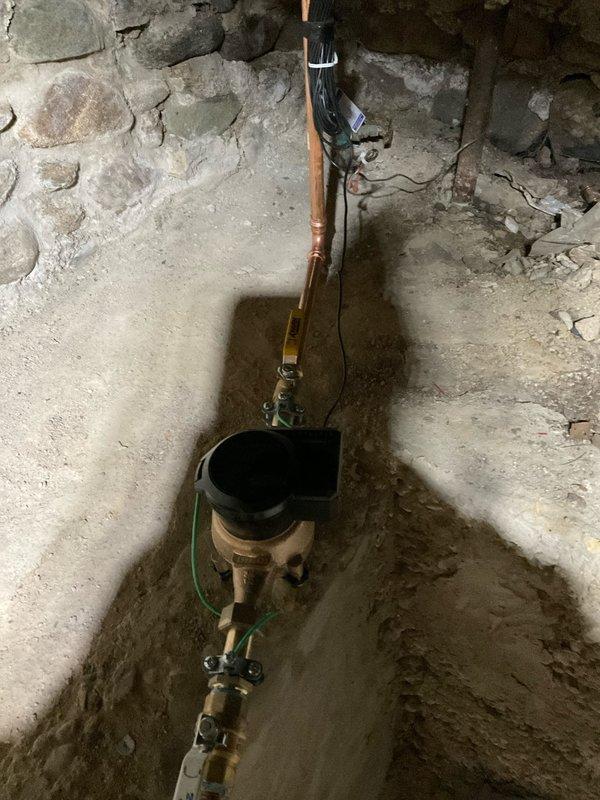 Inspected electrical system after client reported concerns about improper ground wire installation following previous plumbing work. Verified and corrected grounding issues on the basement plumbing system, ensuring proper bonding of copper pipes to electrical ground. Additionally, upgraded basement lighting and installed permanent wiring to replace temporary electrical connections, bringing all systems into compliance with current electrical code requirements.