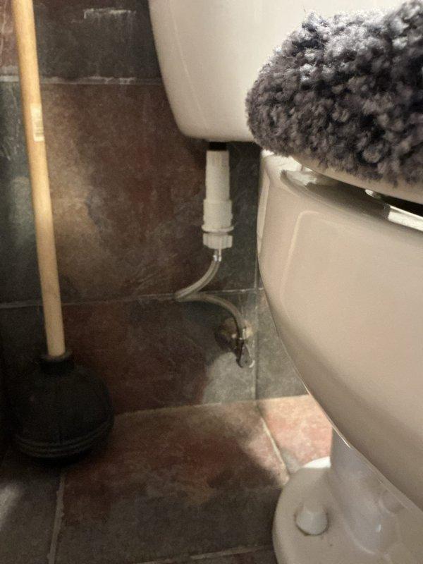 Diagnosed repeat toilet malfunction in downstairs bathroom that was previously serviced 1-1.5 months ago. Inspected internal tank components and found mineral buildup affecting the flush valve assembly. Cleaned mineral deposits, adjusted float mechanism, and verified proper water supply connection at base to restore proper functionality under warranty service.