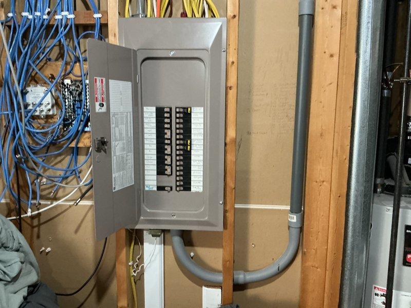 Conducted site assessment for installation of electrical service to accommodate a new Caldera Selena hot tub requiring 230V 50amp power supply. Inspected main electrical panel for available capacity and evaluated optimal route for new circuit installation from panel to proposed hot tub location on elevated deck.