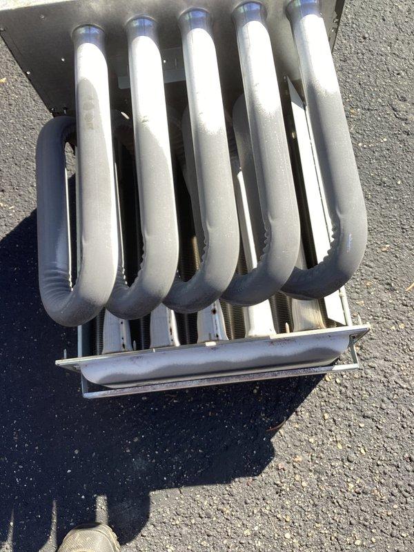 Completed annual maintenance on 9-year-old Goodman furnace and humidifier system. Removed and inspected heat exchanger, noting it was in good working condition with no signs of cracks or excessive corrosion. Replaced component and performed standard tune-up procedures to ensure optimal system performance for the heating season.