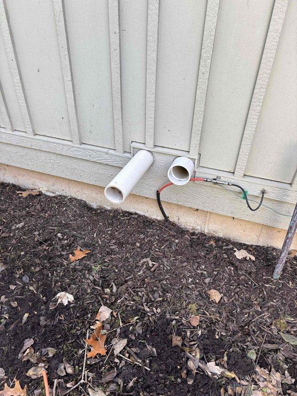 Completed annual heating maintenance service on 3-year-old Reznor furnace per Comfort Club membership. Performed comprehensive tune-up with no issues found. System is operating correctly with proper venting through PVC exhaust pipes, and all connections including copper lines and shut-off valves are secure and in good condition.